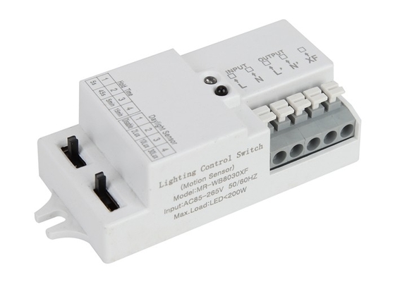 Interruptor do sensor de radar da micro-ondas do movimento da garagem das escadas 5,8 gigahertz 360 graus