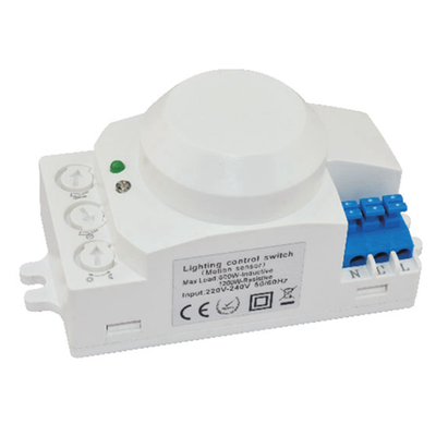 Luz Dimmable do diodo emissor de luz do interruptor do sensor de radar da micro-ondas de um movimento de 360 graus