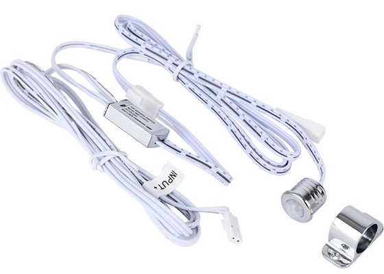 Corredor da cozinha da gaveta do armário de PIR Sensor Switch For Wardrobe do movimento da C.C. 12V