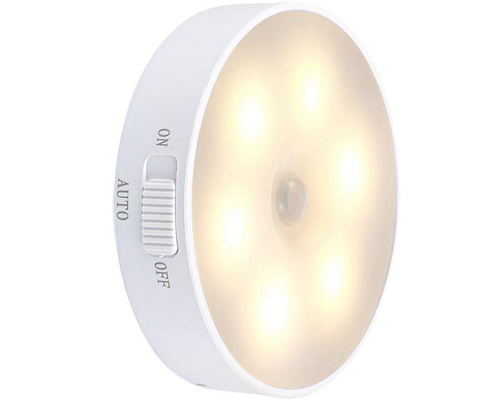 Sensores de movimento recarregáveis 0.8W magnético da luz do diodo emissor de luz de USB com 3 modos