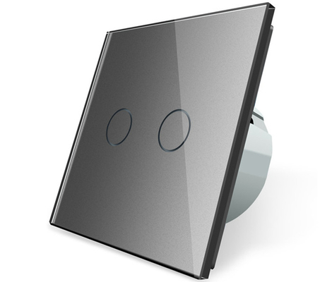 O sensor do toque claro das maneiras de Smart 2 comuta C.A. 100 - 250V moderou o vidro